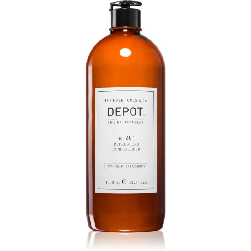 Depot No. 201 Refreshing Conditioner hydratační kondicionér pro lesk a hebkost vlasů 1000 ml - parfo.cz