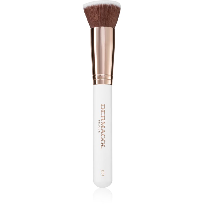 Dermacol Accessories Master Brush by PetraLovelyHair štětec na tekutý make-up D51 Rose Gold 1 ks - parfo.cz