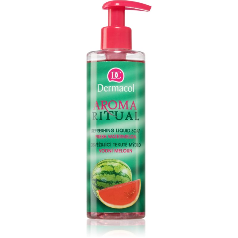 Dermacol Aroma Ritual Fresh Watermelon osvěžující tekuté mýdlo 250 ml - parfo.cz