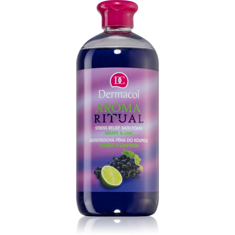Dermacol Aroma Ritual Grape & Lime antistresová pěna do koupele 500 ml - parfo.cz