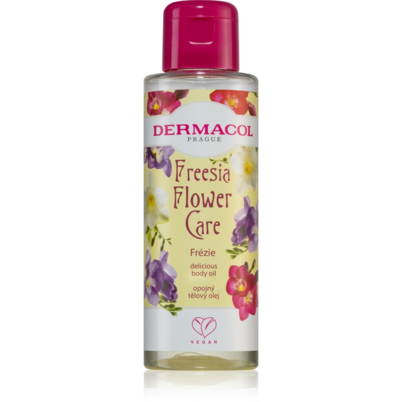 Dermacol Flower Care Freesia luxusní tělový výživný olej 100 ml - parfo.cz