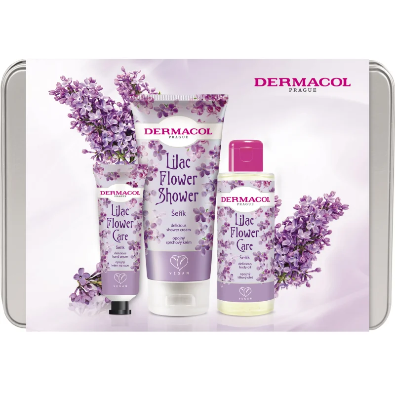 Dermacol Flower Care Lilac dárková sada s vůní květin - parfo.cz