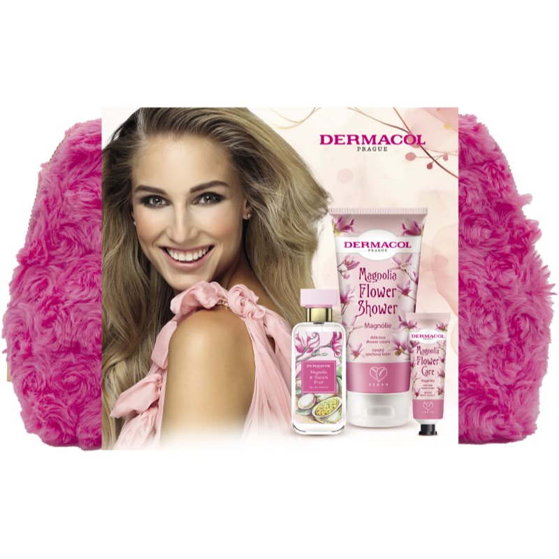 Dermacol Flower Care Magnolia dárková sada s vůní květin pro ženy - parfo.cz