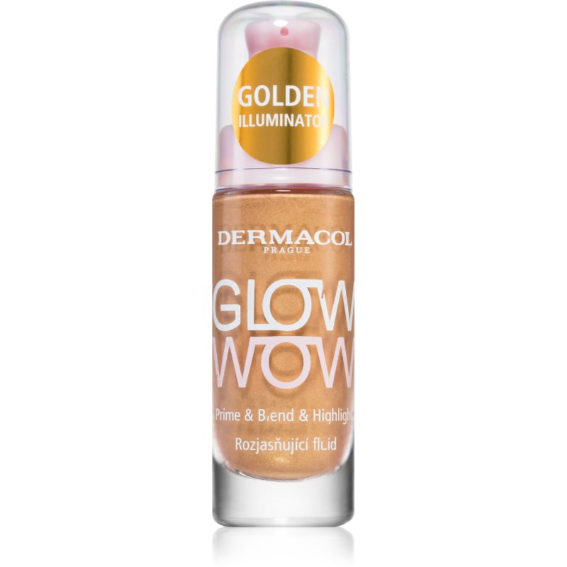 Dermacol GLOW WOW Golden Illuminator rozjasňující fluid 20 ml - parfo.cz