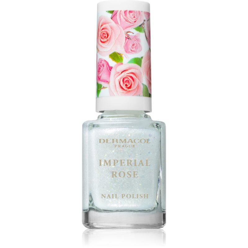 Dermacol Imperial Rose lak na nehty třpytivý odstín 01 11 ml - parfo.cz