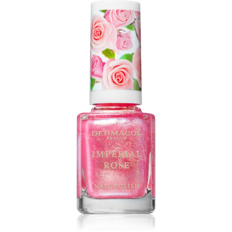 Dermacol Imperial Rose lak na nehty třpytivý odstín 02 11 ml - parfo.cz