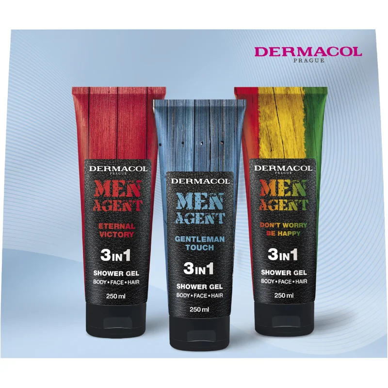 Dermacol Men Agent Mix dárková sada do sprchy pro muže - parfo.cz
