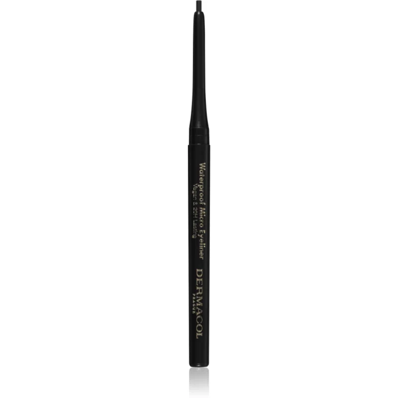 Dermacol Micro Eyeliner Waterproof voděodolná tužka na oči odstín 01 Black 0