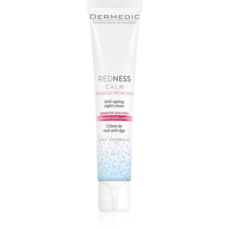 Dermedic Redness Calm noční krém proti prvním vráskám pro citlivou a zarudlou pleť 40 ml - parfo.cz