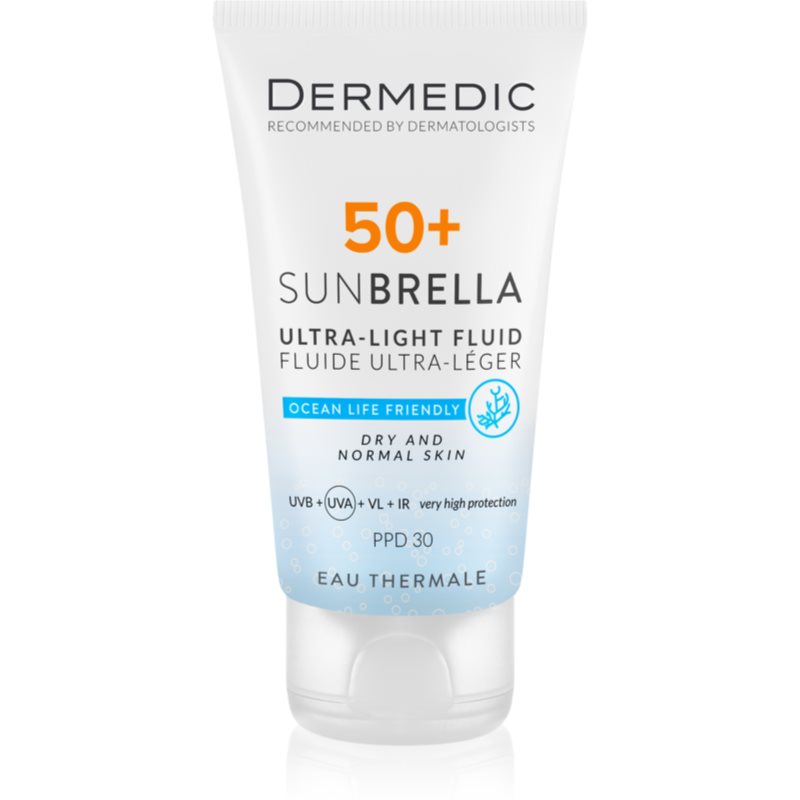 Dermedic Sunbrella emulze na opalování pro suchou pleť SPF 50+ 40 ml - parfo.cz