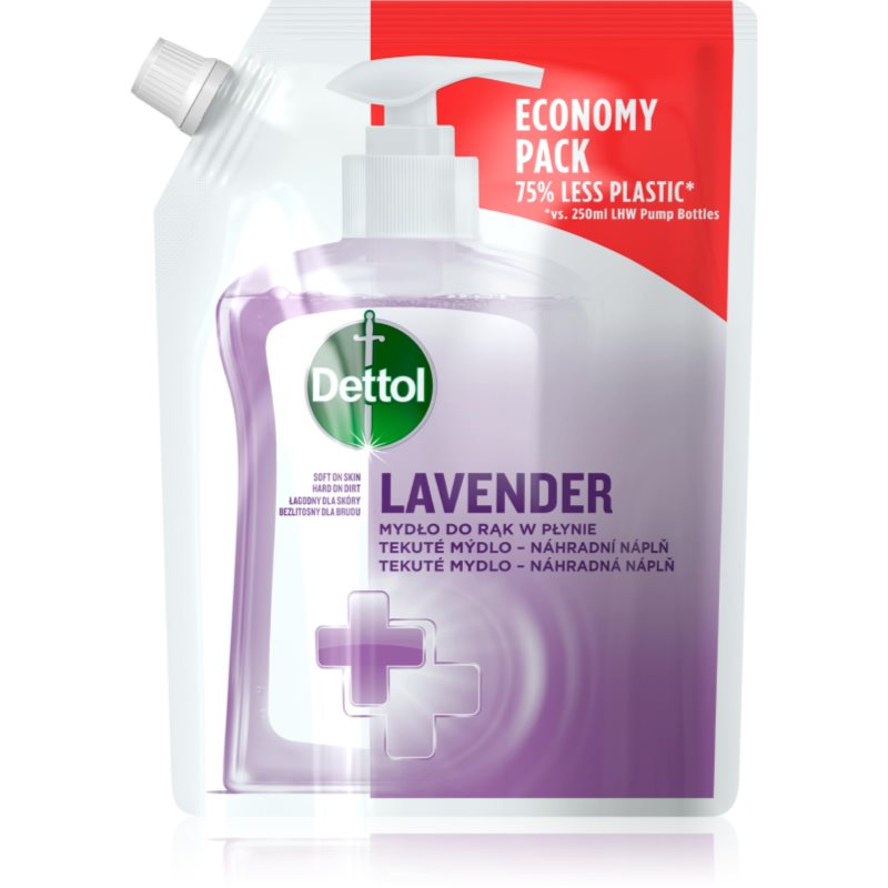 Dettol Soft on Skin Lavender tekuté mýdlo náhradní náplň 500 ml - parfo.cz