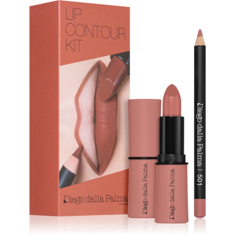 Diego dalla Palma Lip Contour Kit sada na rty odstín 501 NUDE 5