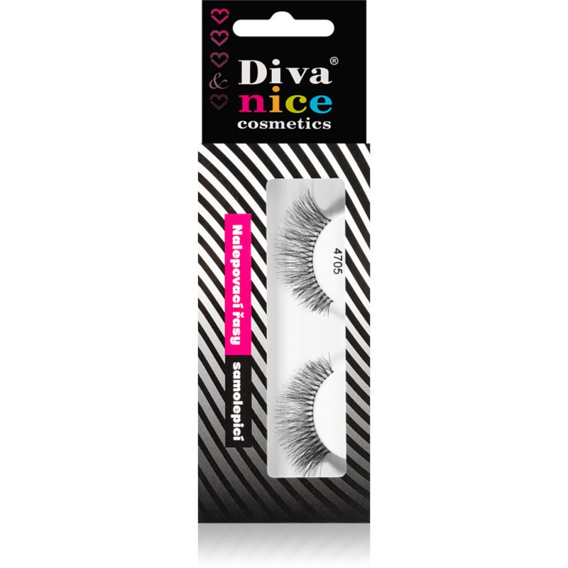 Diva & Nice Cosmetics Accessories Lashes umělé řasy typ 4705 1 ks - parfo.cz
