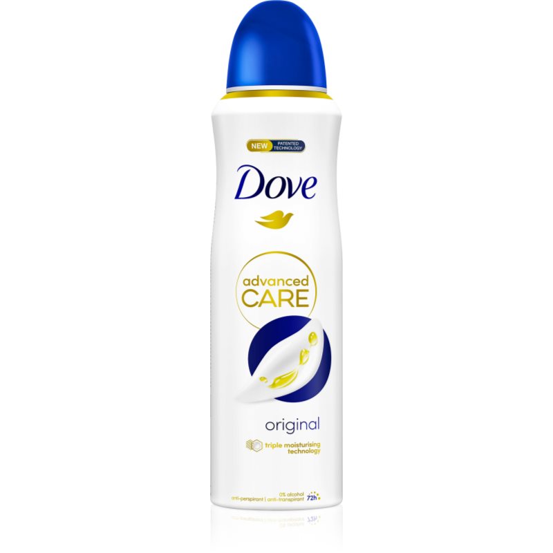 Dove Advanced Care Original antiperspirant ve spreji 72h 200 ml - parfo.cz