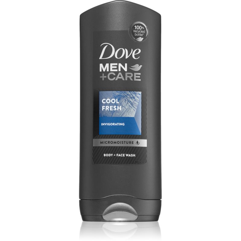 Dove Men+Care Cool Fresh sprchový gel na tělo a obličej 400 ml - parfo.cz