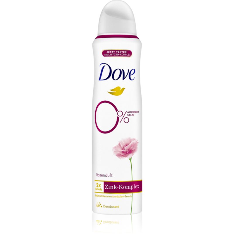 Dove Zinc Complex deodorant ve spreji Rose 150 ml - parfo.cz