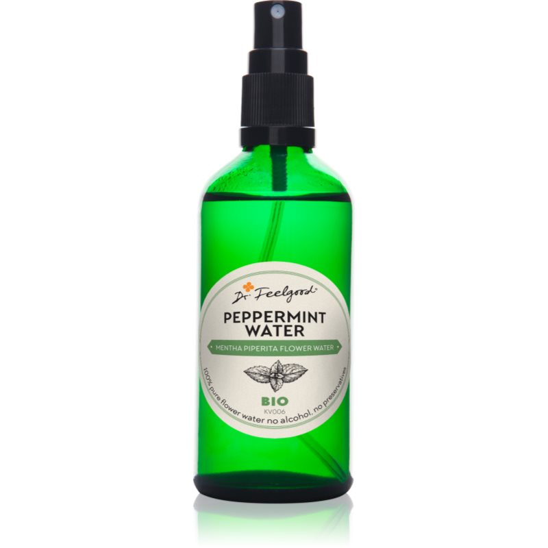 Dr. Feelgood BIO Peppermint zklidňující květinová voda s mátou peprnou 100 ml - parfo.cz