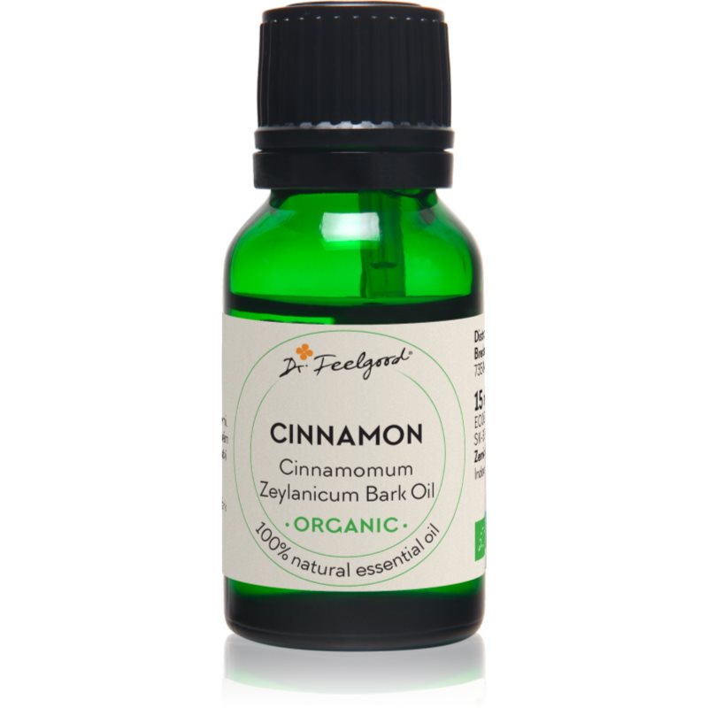 Dr. Feelgood Essential Oil Cinnamon esenciální vonný olej Cinnamon 15 ml - parfo.cz