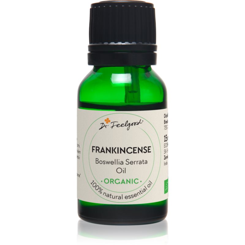 Dr. Feelgood Essential Oil Frankincense esenciální vonný olej Frankincense 15 ml - parfo.cz