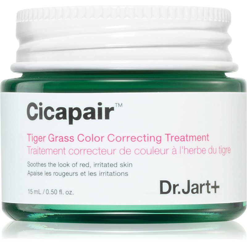 Dr. Jart+ Cicapair™ Tiger Grass Color Correcting Treatment intenzivní krém redukující začervenání pleti 15 ml - parfo.cz