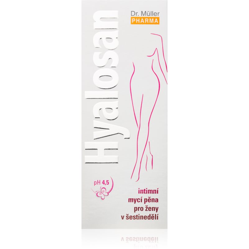 Dr. Müller Hyalosan čisticí pěna na intimní hygienu 150 ml - parfo.cz