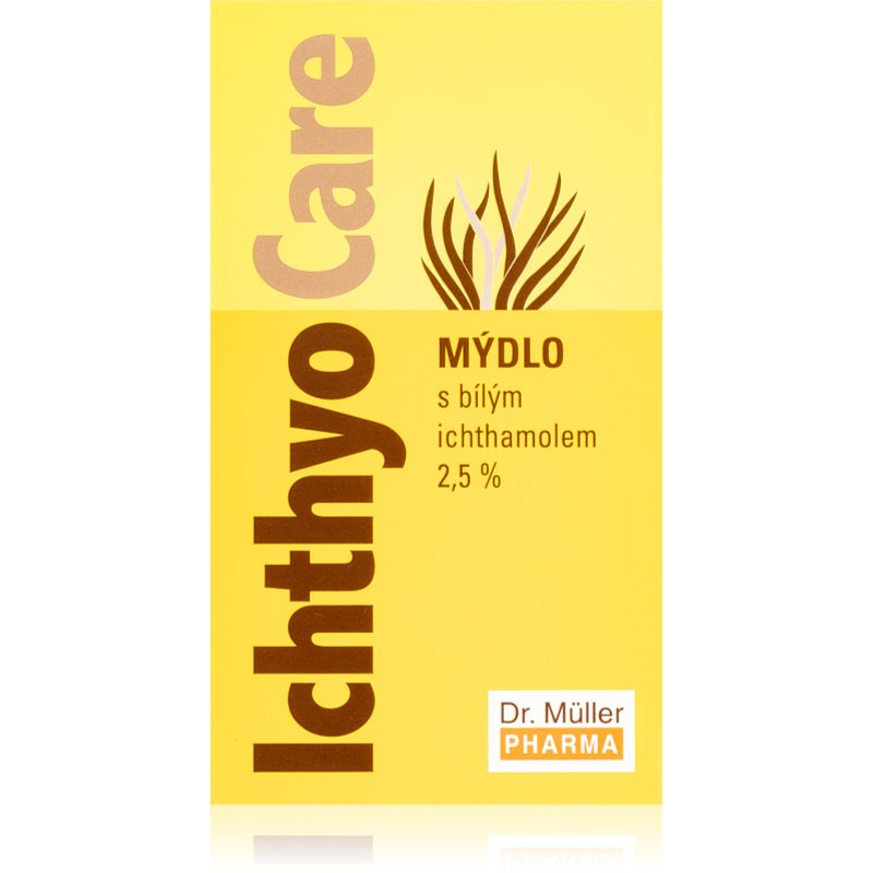 Dr. Müller IchtyoCare tuhé mýdlo pro suchou a svědící pokožku 90 g - parfo.cz