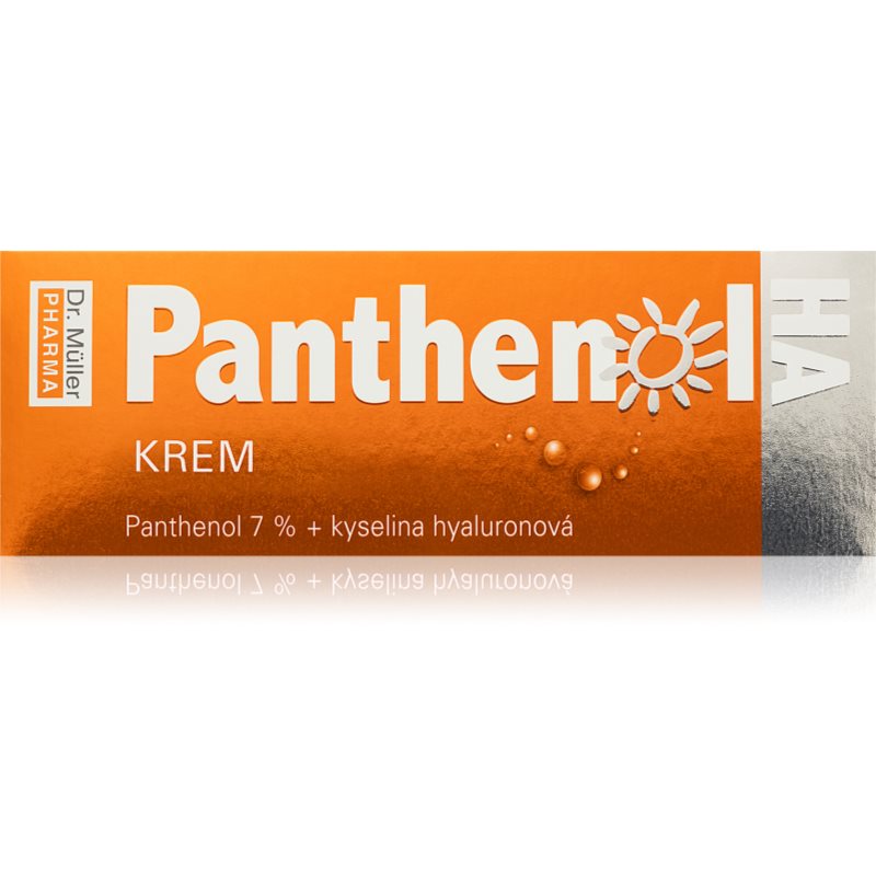 Dr. Müller Panthenol HA krém 7% krém po opalování s kyselinou hyaluronovou 30 ml - parfo.cz