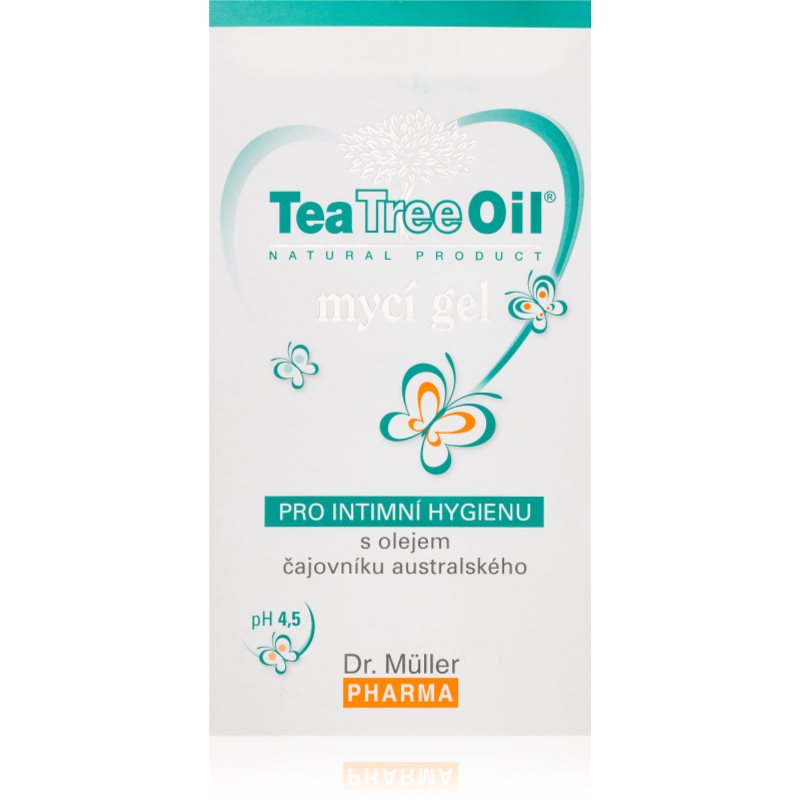 Dr. Müller Tea Tree Oil Pro intimní hygienu gel na intimní hygienu s extraktem z čajovníku 200 ml - parfo.cz