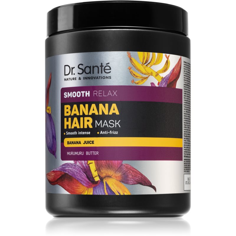 Dr. Santé Banana hydratační a uhlazující maska pro suché vlasy 1000 ml - parfo.cz