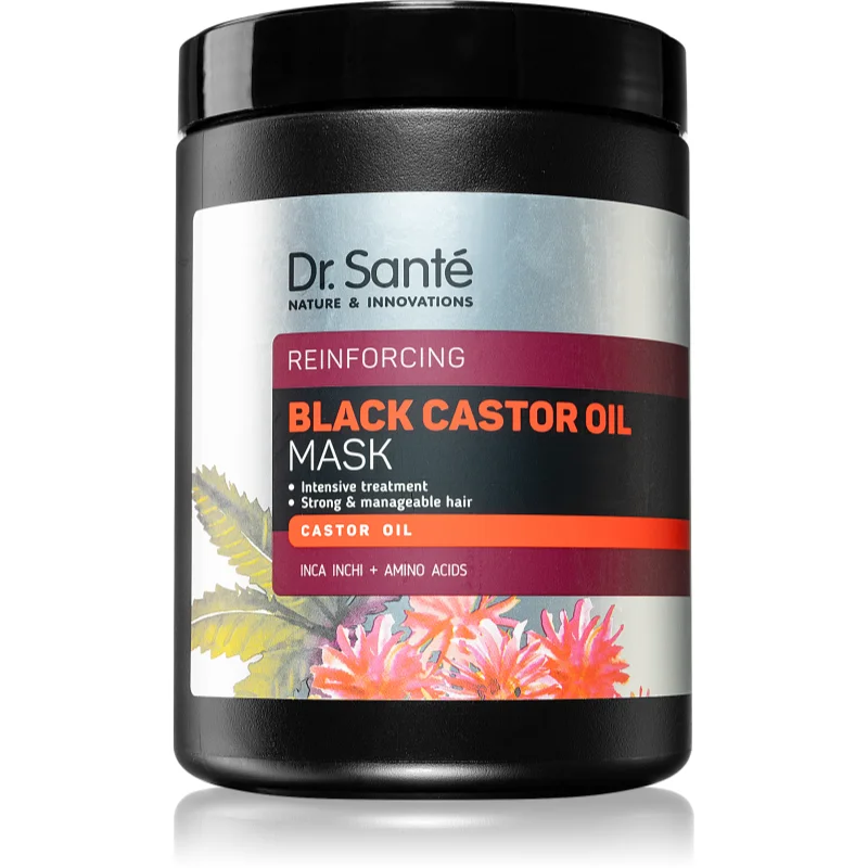 Dr. Santé Black Castor Oil intenzivní maska na vlasy 1000 ml - parfo.cz