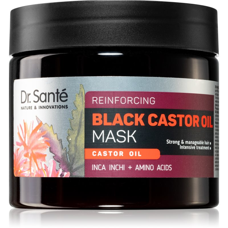 Dr. Santé Black Castor Oil intenzivní maska na vlasy 300 ml - parfo.cz