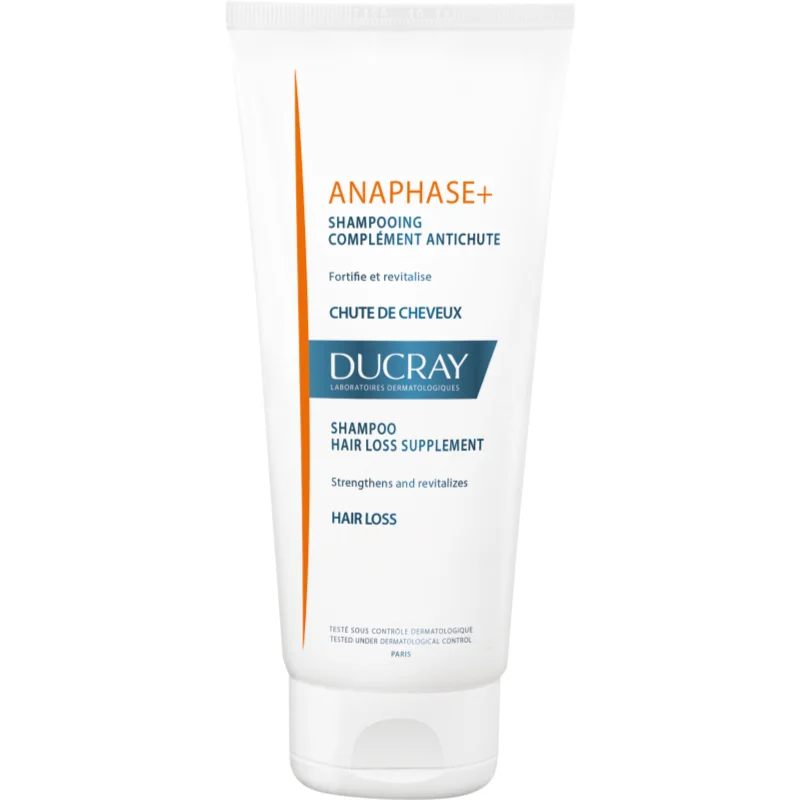 Ducray Anaphase+ Shampoo Hair Loss Supplement posilující a revitalizující šampon proti padání vlasů 200 ml - parfo.cz