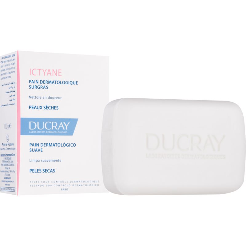 Ducray Ictyane tuhé mýdlo pro suchou pleť 100 g - parfo.cz