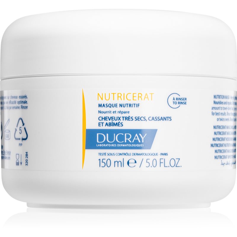 Ducray Nutricerat vyživující maska na vlasy pro suché a poškozené vlasy 150 ml - parfo.cz
