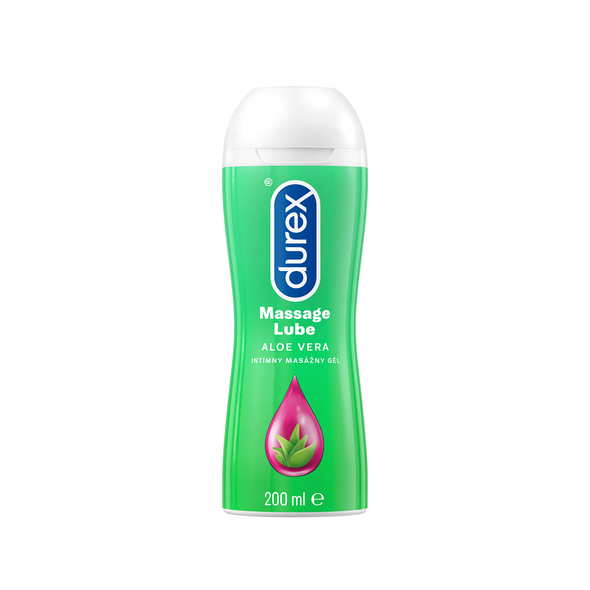 Durex Intimní masážní gel 2v1 s Aloe Vera 200 ml- parfo.cz