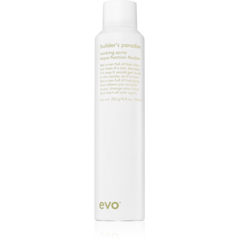 EVO Style Builder's Paradise lak na vlasy se střední fixací 300 ml - parfo.cz
