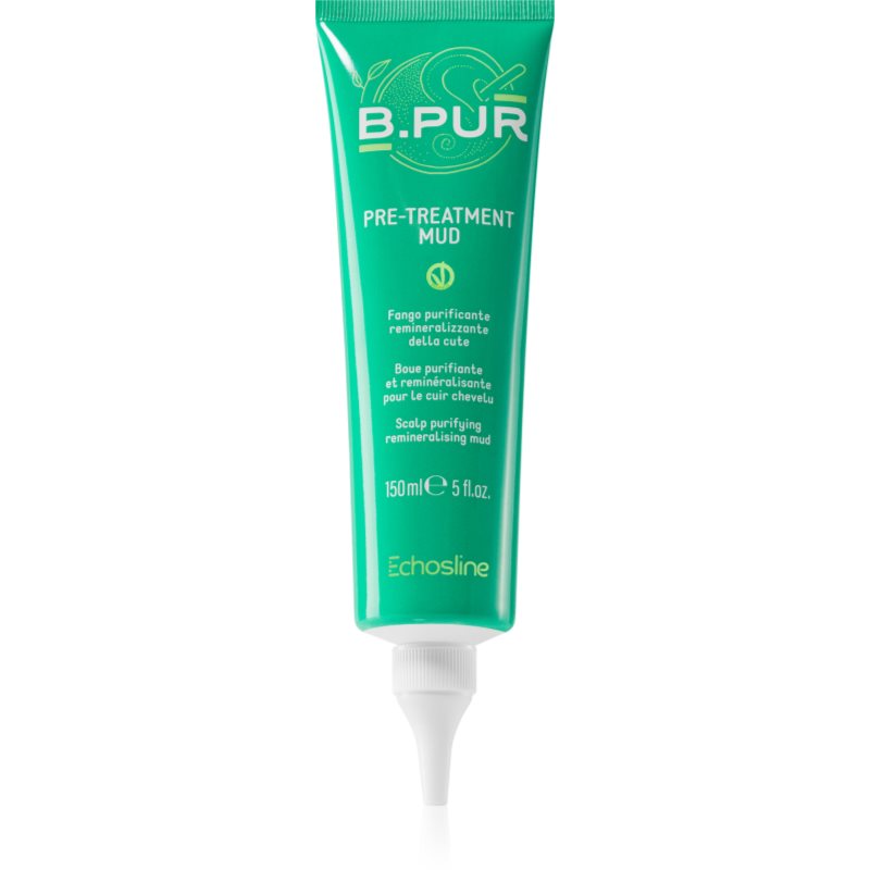 Echosline B. PUR PRE-TREATMENT MUD bahno pro pokožku hlavy 150 ml - parfo.cz