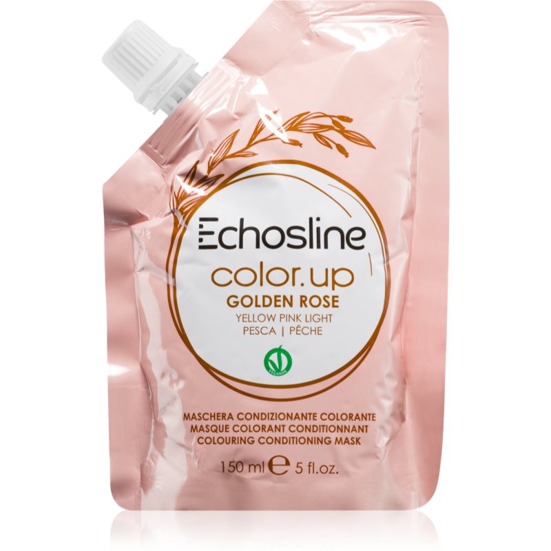 Echosline Color Up barvicí maska s vyživujícím účinkem odstín Gorden Rose - Pesca 150 ml - parfo.cz