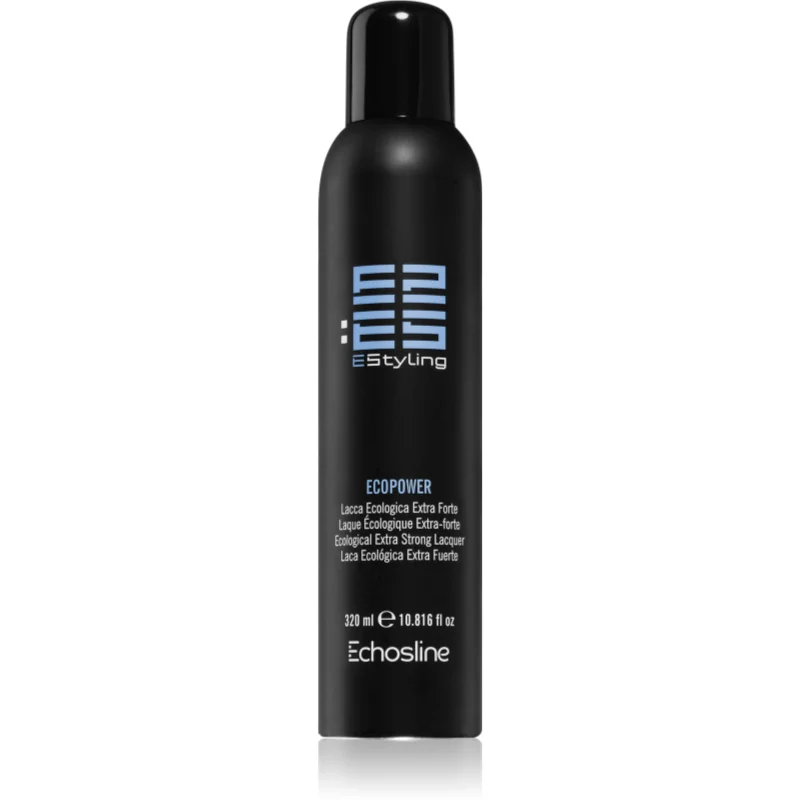 Echosline E-Styling Ecopower lak na vlasy s extra silnou fixací 320 ml - parfo.cz