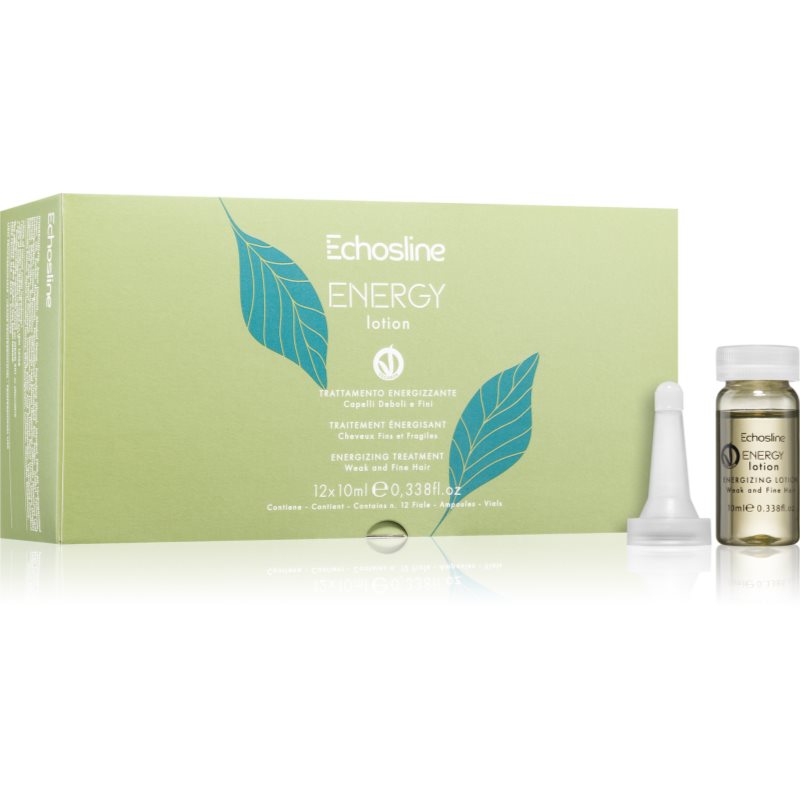 Echosline ENERGY LOTION ampule proti padání vlasů 12x10 ml - parfo.cz