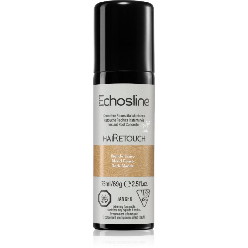 Echosline Hairetouch Hairtouch sprej pro okamžité zakrytí odrostů Dark Blonde 75 ml - parfo.cz
