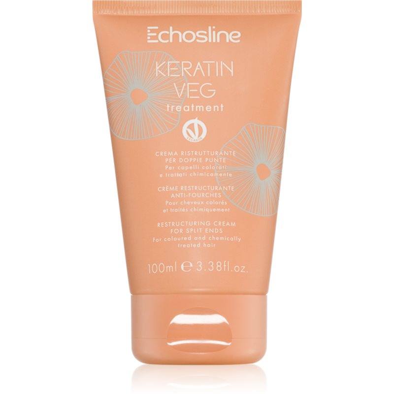 Echosline Keratin veg Treatment krém na roztřepené konečky vlasů 100 ml - parfo.cz