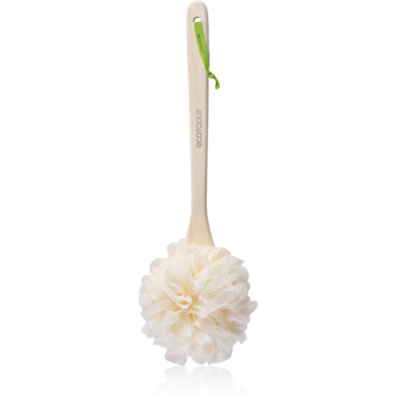 EcoTools EcoPouf® mycí houba na tělo s prodlouženou rukojetí 1 ks - parfo.cz