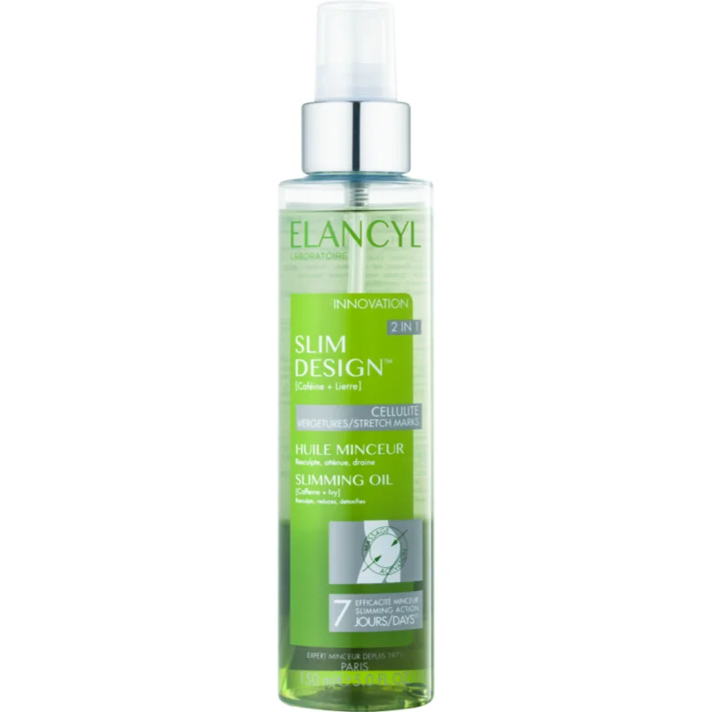 Elancyl Slim Design zeštíhlující olej proti celulitidě a striím 150 ml - parfo.cz