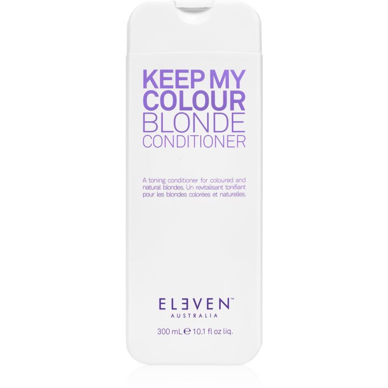 Eleven Australia Keep My Colour Blonde Conditioner kondicionér neutralizující žluté tóny 300 ml - parfo.cz