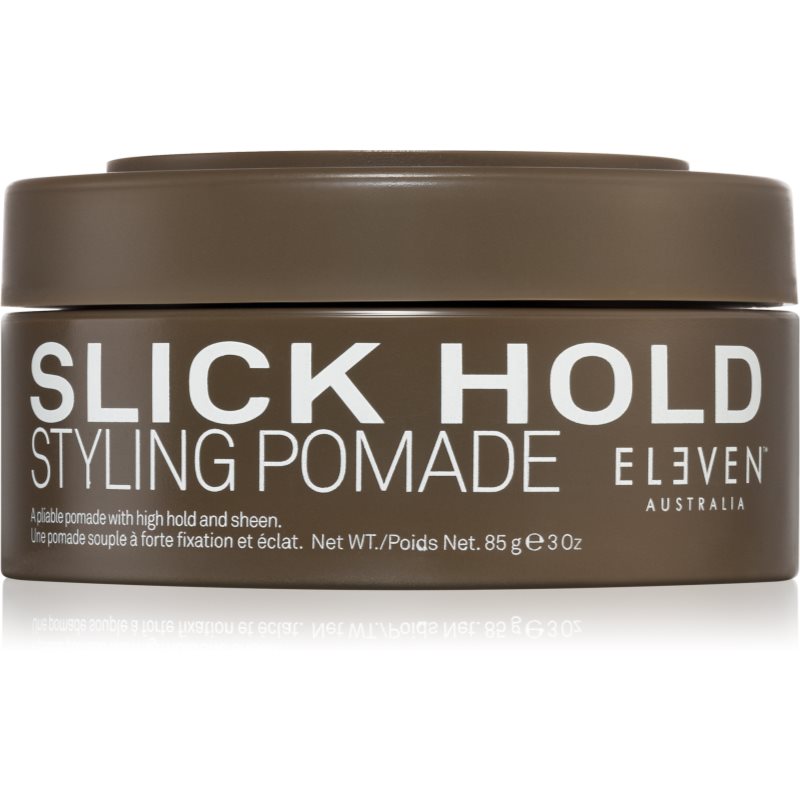 Eleven Australia Slick Hold Styling Pomade stylingová pasta pro velmi silnou fixaci s vysokým leskem 85 g - parfo.cz
