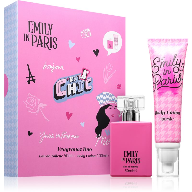 Emily In Paris Fragrance Duo dárková sada pro ženy - parfo.cz