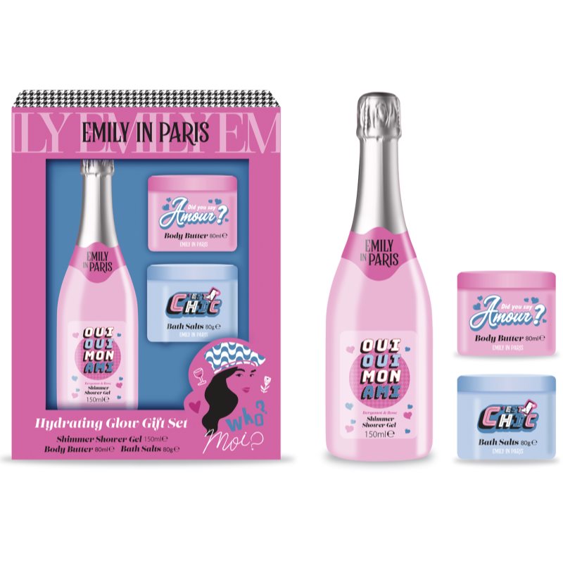 Emily In Paris Hydrating Glow dárková sada pro ženy - parfo.cz