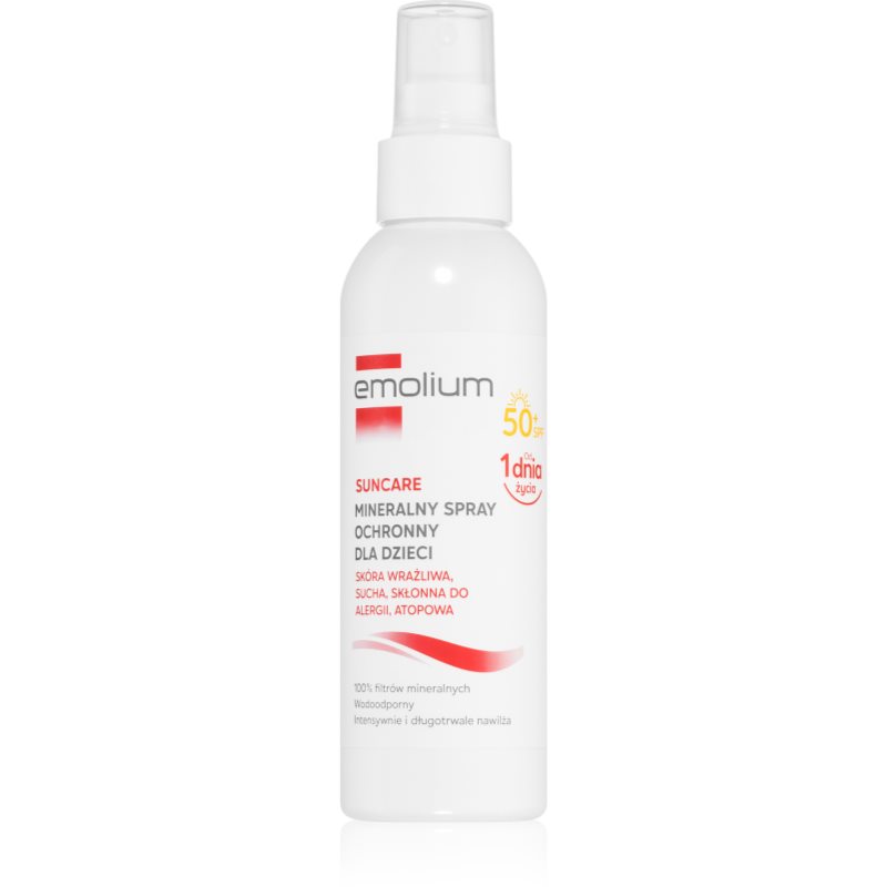 Emolium Sun Care minerální ochranný fluid na obličej pro děti SPF 50+ 100 ml - parfo.cz