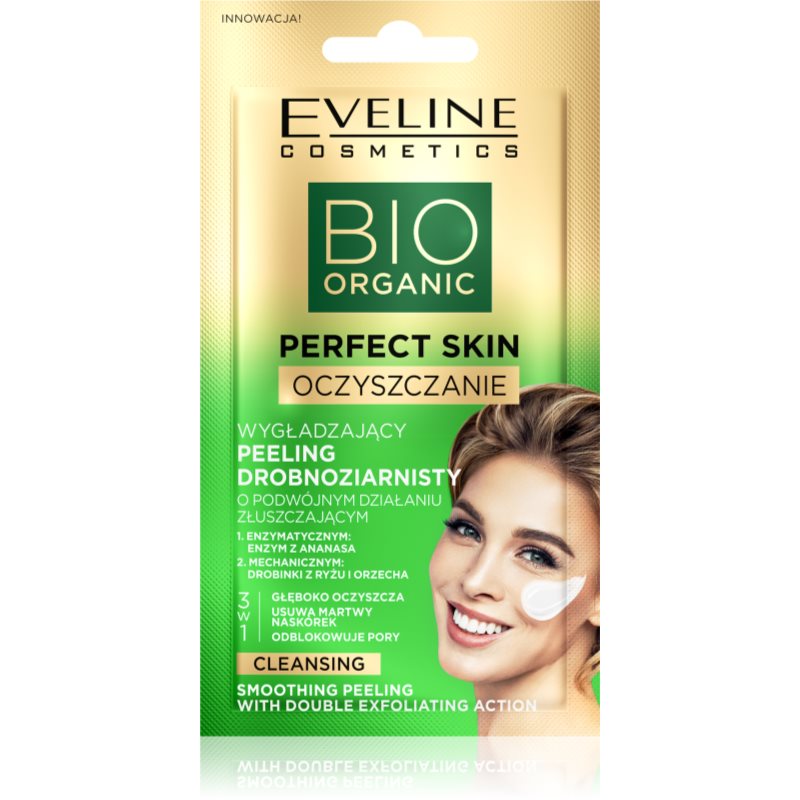Eveline Cosmetics Perfect Skin Double Exfoliation vyhlazující peeling 2 v 1 8 ml - parfo.cz